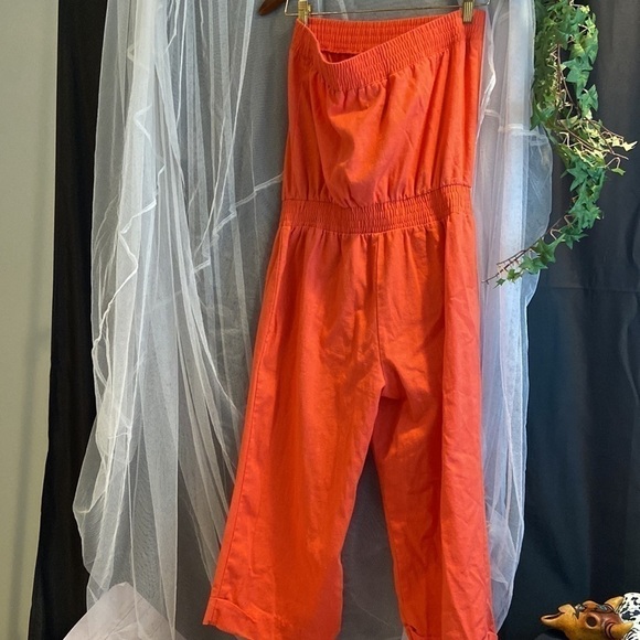 Toxik3 Red Sleeveless jumpsuit - Picture 7 of 8